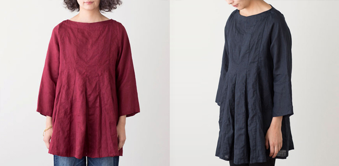 fog linen work フォグ リネンワーク/STEFANIA TOP ステファニア トップ(2色)